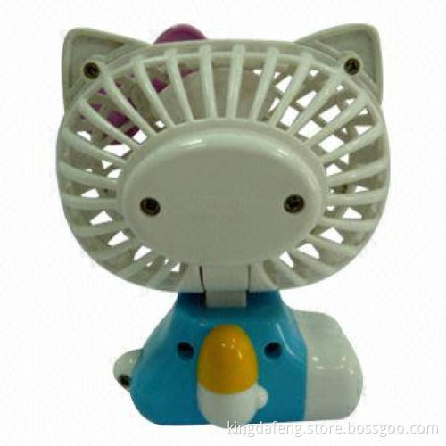 Electric Fan, Battery-operated, Measures 10 x 8.5cm